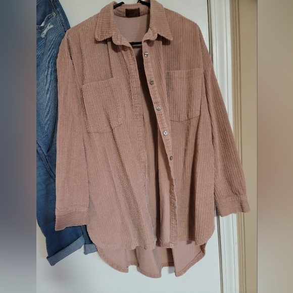 POL Corduroy Shacket - Picture 4 of 5